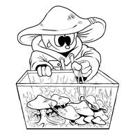 Character design for HYPHA- Fun Gus